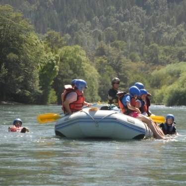 Rafting Confluencia: ríos Manso y Villegas